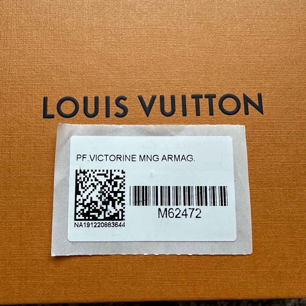 ❌SOLD❌ Authentic Louis Vuitton Monogram Canvas Victorine Wallet Armagnac - Picture 16 of 16